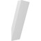 Ekena Millwork 6-in. W x 6-in. D x 18-in. H Traditional Architectural Grade PVC Knee Brace BRCP06X06X18TRA - alternate 1